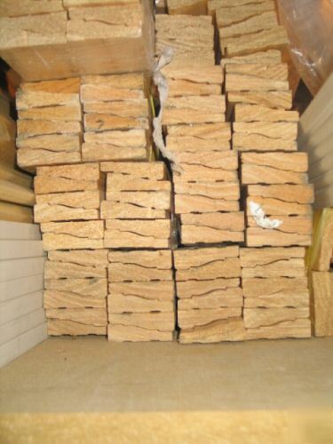 Large lot of 330 pcs w/ pine interior casing trim 