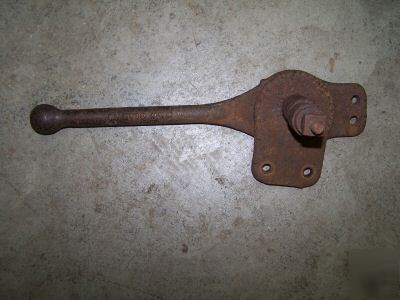 M & w throttle for farmall h, m