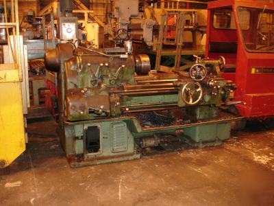 Monarch engine lathe machine threading 2 chucks 