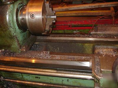 Monarch engine lathe machine threading 2 chucks 