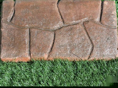 New concrete curbing roller stamp set of 8 brand 