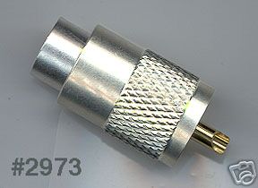 Pl-259 amphenol connector 10 lot of RG8 