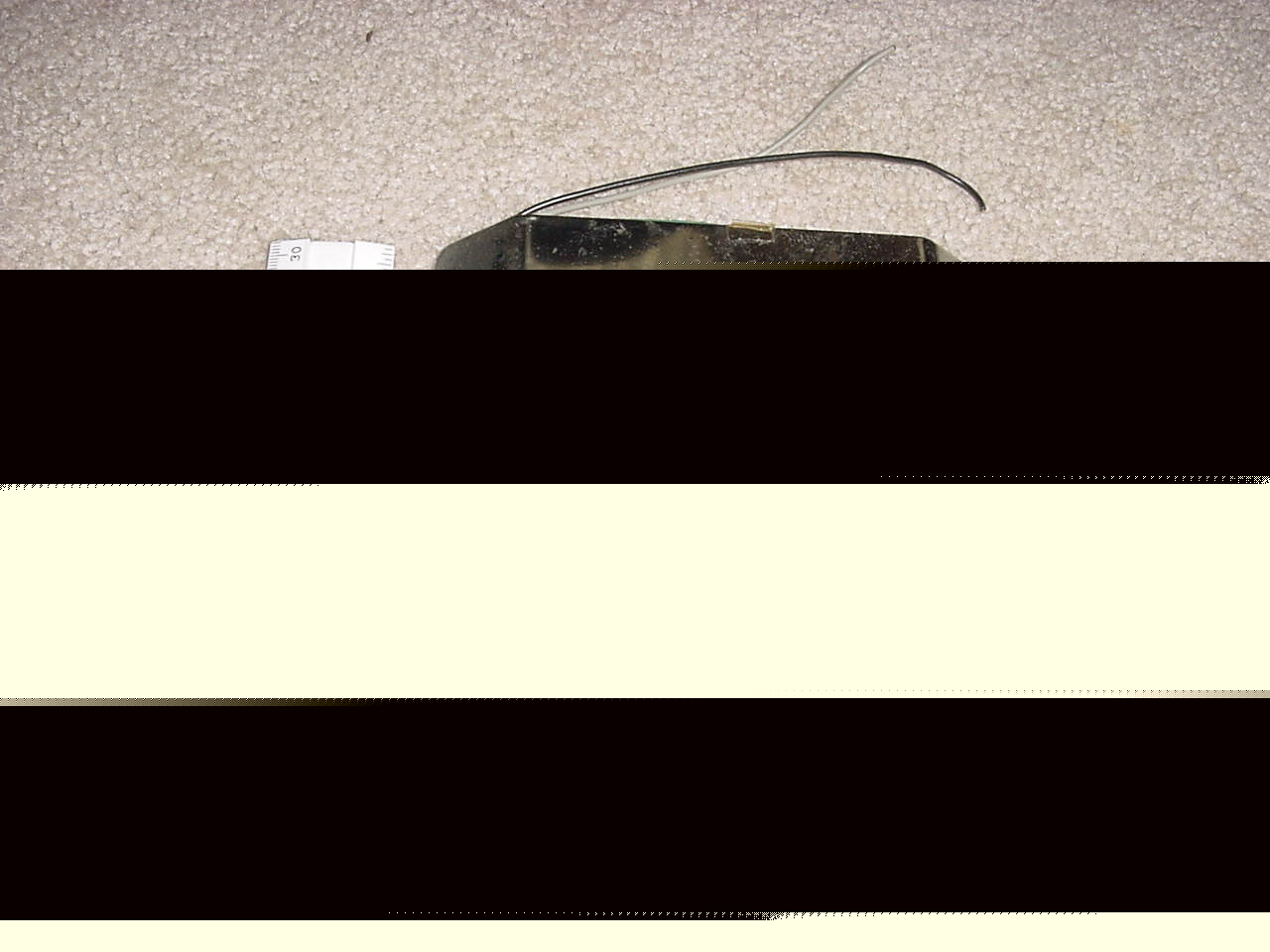 Quick disconnect male slide mount only for cb ham radio