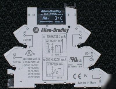 Relay, allen bradley, din mnt, opto 24V, 2A, box 0F 10 