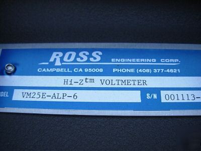 Ross engineering hi-z 25KV phasing tester voltmeter
