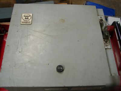 Westinghouse breaker reversing starter panel