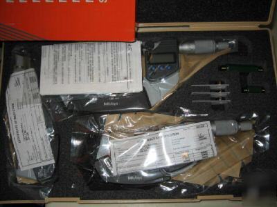 0-3 set mitutoyo digital electronic micrometer 329-960