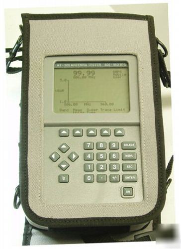 Bird at-800 antenna tester 806-960 mhz w/soft case & ma