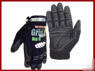 Dead on python anti vibe mechanics work gloves, xl