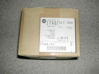 Factory sealed allen bradley 1746-P2/c power supply