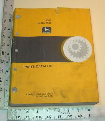 John deere parts book - 190E excavator - 1998