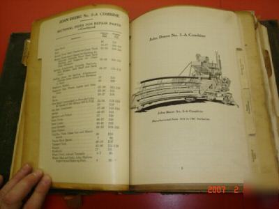 John deere price list combines EFFECTIVEDATE1945 -1953