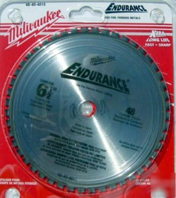 Milwaukee endurance metal cutting circular saw blade