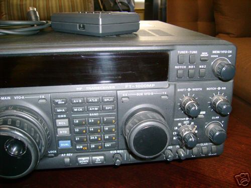 Yaesu ft-1000MP hf transceiver with dvs-2 and inrad mod