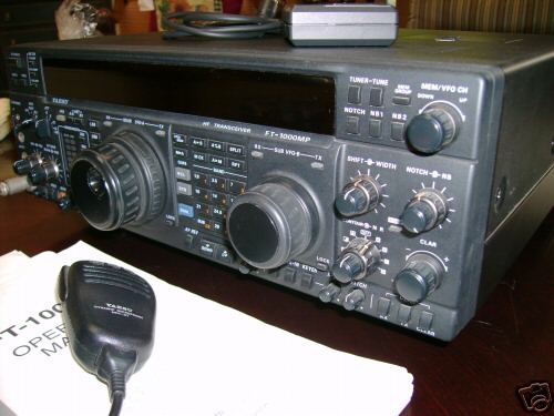 Yaesu ft-1000MP hf transceiver with dvs-2 and inrad mod