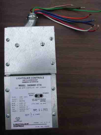 10 lightolier florescent dimmer ballast #DA20HDF277H