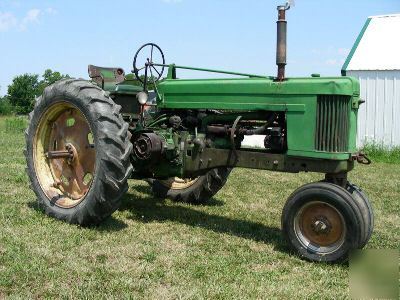 1953 john deere 50 tractor - 99.9% original