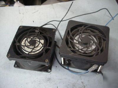 2 ebm papst 36CFM 115VAC cooling fans 8500N