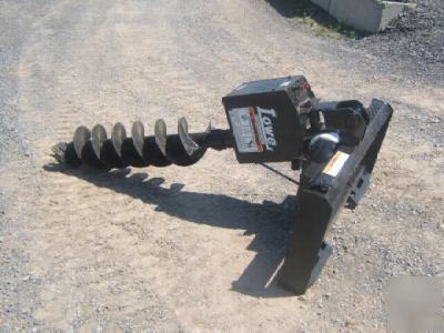 Auger bob cat jd farm tractor skid steer loader