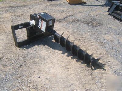 Auger bob cat jd farm tractor skid steer loader