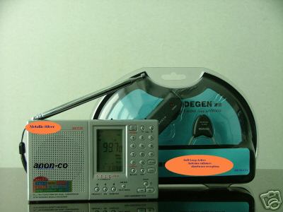 DE1102 pll radio w/ ssb (free DE31 soft loop antenna)