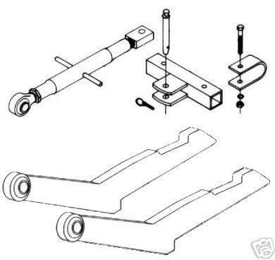 International ihc farmall 2 point hitch conversion kit