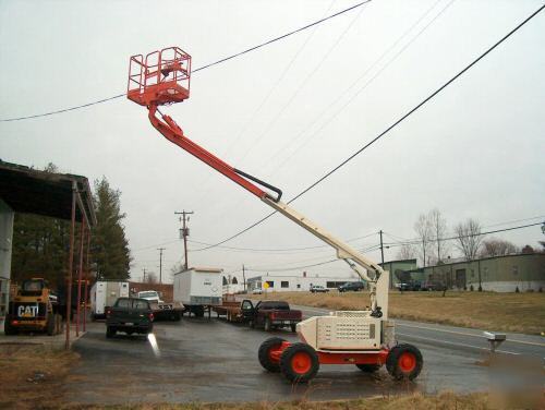 Jlg 40HA 2 man lift dual fuel real nice priced to sell 