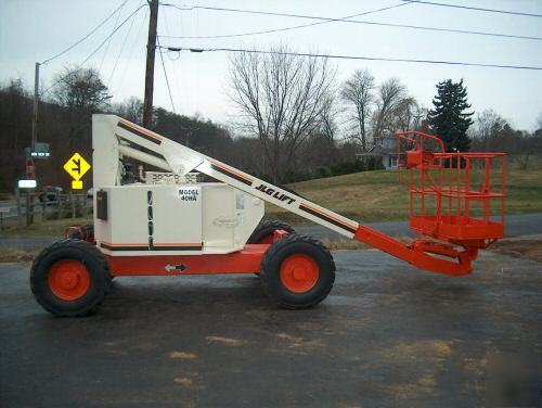 Jlg 40HA 2 man lift dual fuel real nice priced to sell 