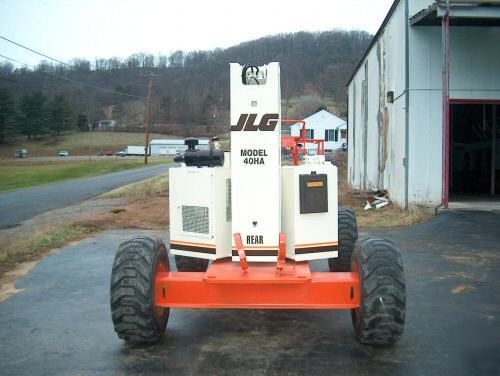 Jlg 40HA 2 man lift dual fuel real nice priced to sell 