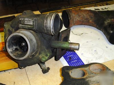 John deere 4010 4020 m & w turbocharger & manifold