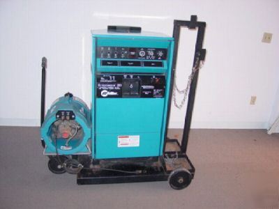 Miller welder w/coolmate 4 cc ac/dc tig syncrowave 351