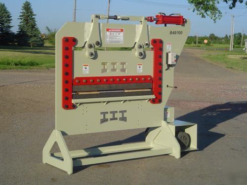 New 75 ton iroquois ironworker-press-pipe bender-brake