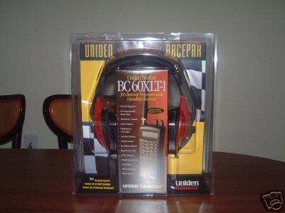 New brand uniden bearcat BC60XLT-1 /head phones ( )