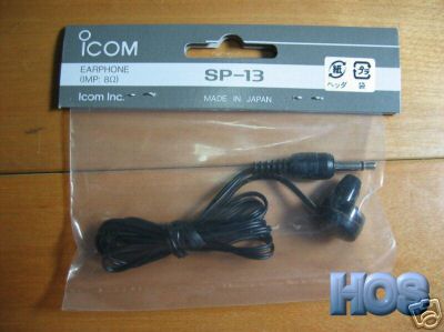 New icom sp-13 ic-E7 ic-R2 ic-R5 ic-R10 ic-R20 ic-W2A/e