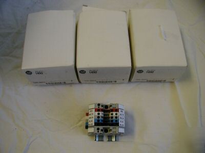 New lot allen bradley terminal block 1492-DN3TW