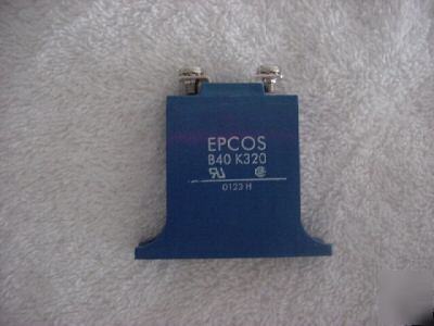 New lot of 10 epcos varistors , 320V , 40 mm 