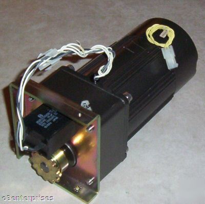 Panasonic reversible induction gear motor/head~brake~nu