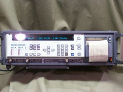 The wandel & goltermann pra-1A frame analyzer