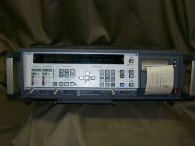 The wandel & goltermann pra-1A frame analyzer