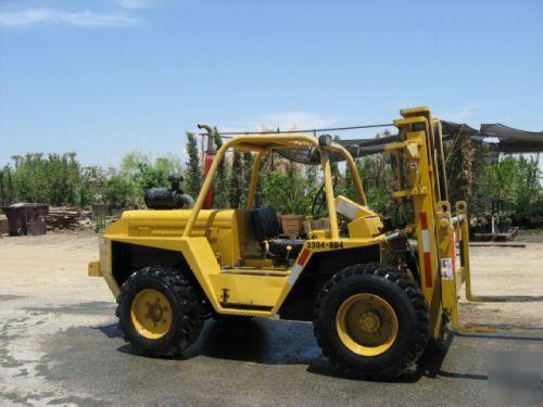 Wiggins W56 lopro 5K lbs rough terrain forklift towable