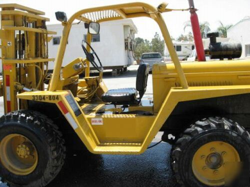 Wiggins W56 lopro 5K lbs rough terrain forklift towable