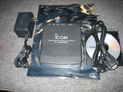  icom pcr 100 PCR100 communication receiver excellent 