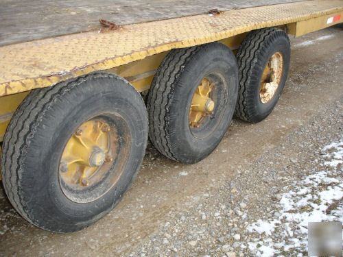 18' equipment backhoe dozer skid steer tractor trailer