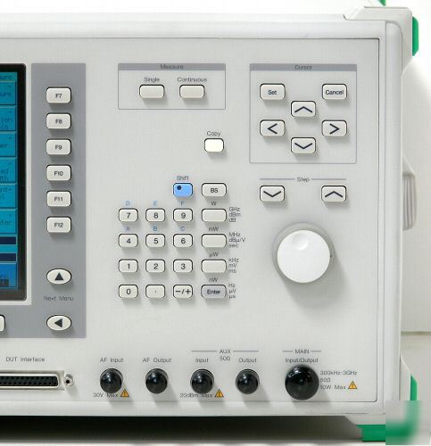 Anritsu MT8801B radio communication analyzer w. options