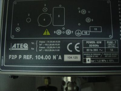 Ateq flow tester