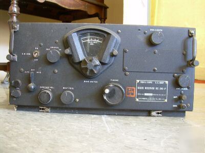 Bc-348-p, stromberg-carlson, military radio, receiver