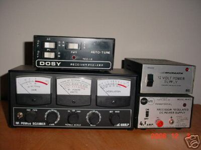 Cobra 2000 gtl, astatic night eagle mic & 4 accessories