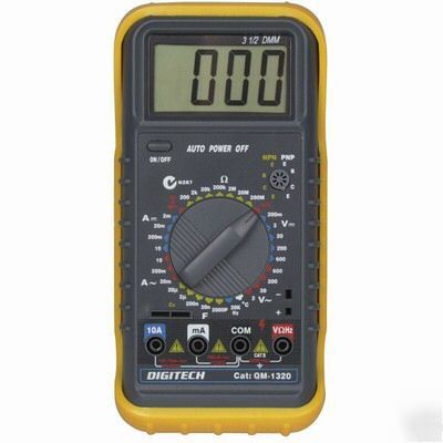 Digital capacitance, frequency multimeter dmm