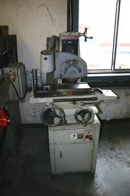 Harig hand feed surface grinder model 612