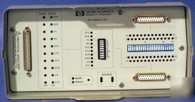 Hewlett packard hp 4951B protocol analyzer with 1817A